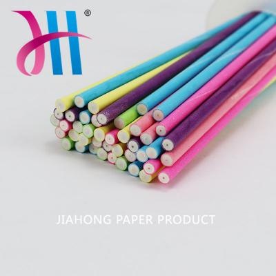 Бумага конфеты изготовленного на заказ цвета устранимая Биодеградабле вставляет ручки 3.5*150мм
